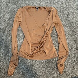 Express tan top